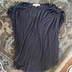 Loft Super Soft Cinched Shoulder Tee